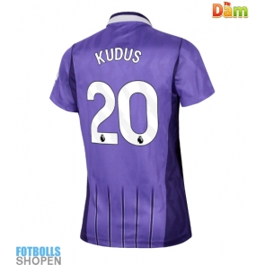 Billiga Tottenham Hotspur Mohammed Kudus #20 Tredjeställ Dam 2026-27 Kortärmad